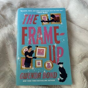 The Frame-Up by Gwenda Bond - Blue Cover